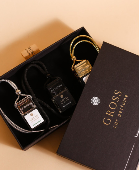 Набір автодифузорів з трьох різних ароматів