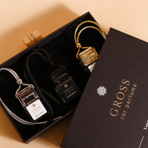 Набір автодифузорів з трьох різних ароматів